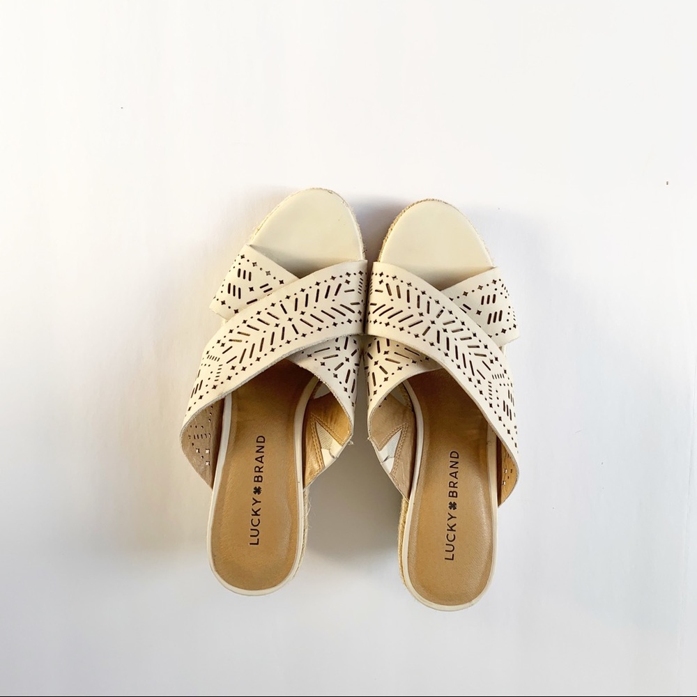 Lucky Brand Slide Wedges